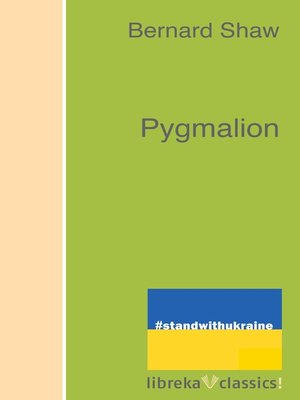 cover image of Pygmalion